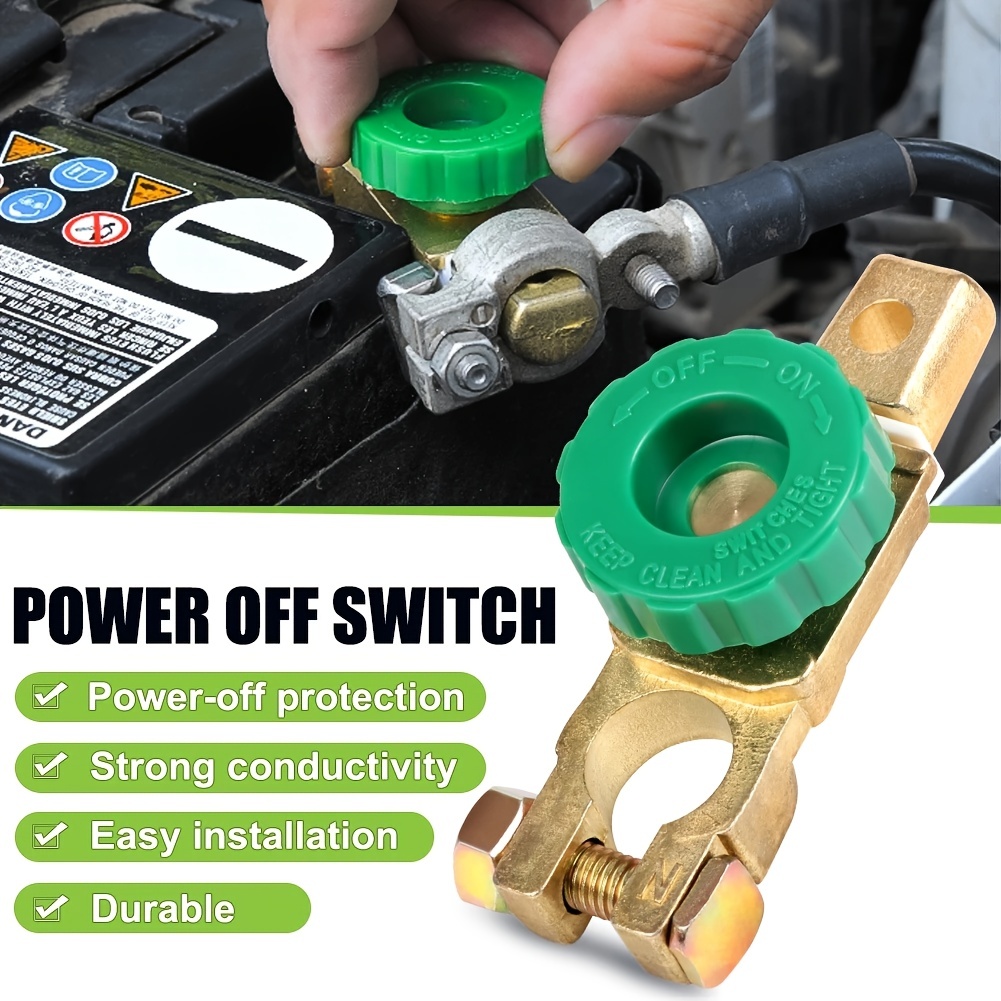 Quickly Cut Power to Your Car Battery with this Battery Isolator Switch -  Auto Car Accessories
