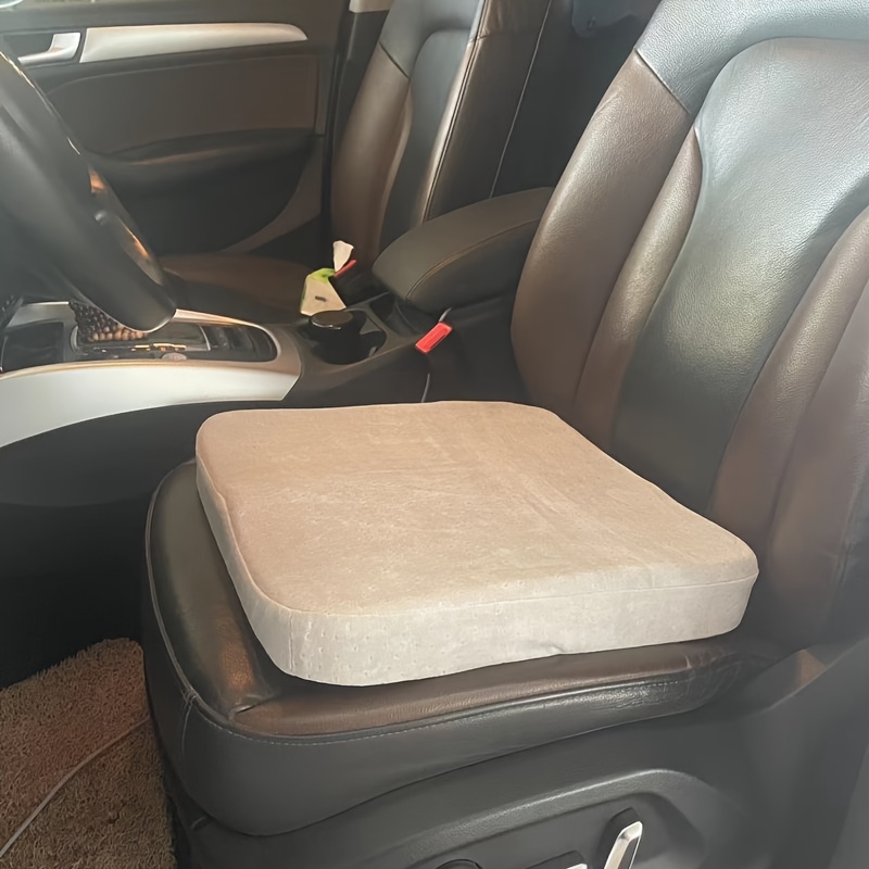 Car Booster Seat Cushion Memory Foam Height Seat Protector - Temu France