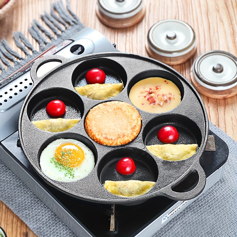 4-hole Omelette Pan Non-stick Multi-function Mini Breakfast Frying Pan