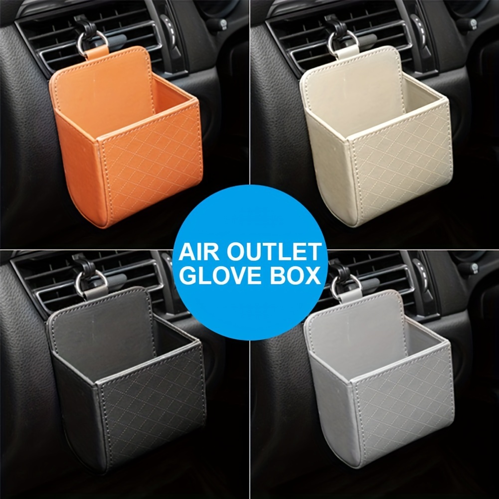 Universal Multifunction Adhesive Car Storage Bag Cell Phone Holder Styling  Storage Box Coin Tidy Organizer Interior Accessories