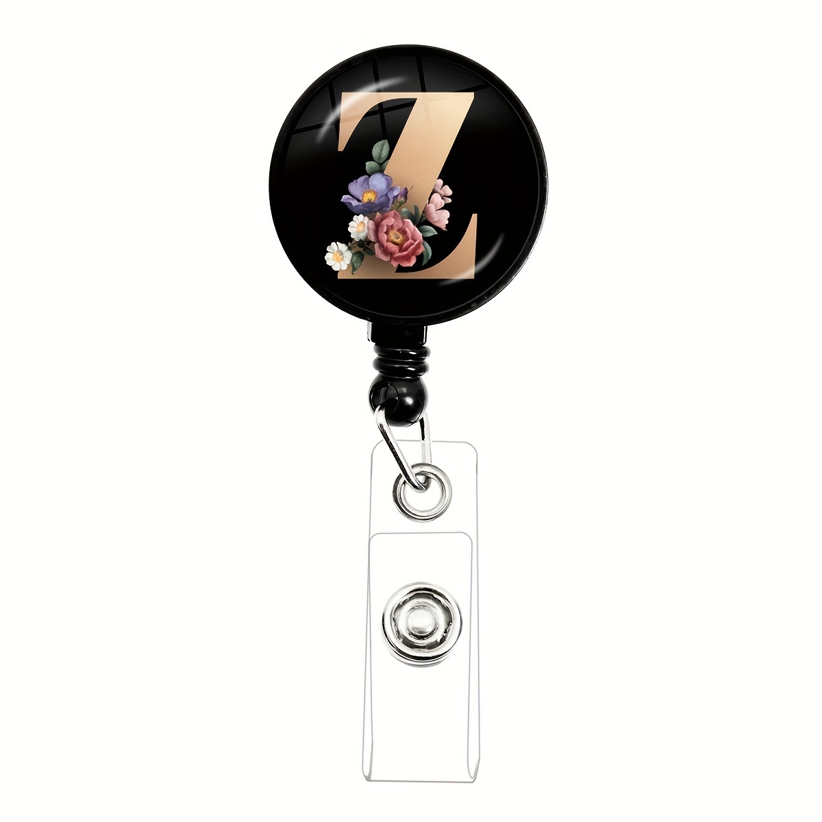 Cheap Supplies Cartoon Name Card Holder Retractable Badge Reel