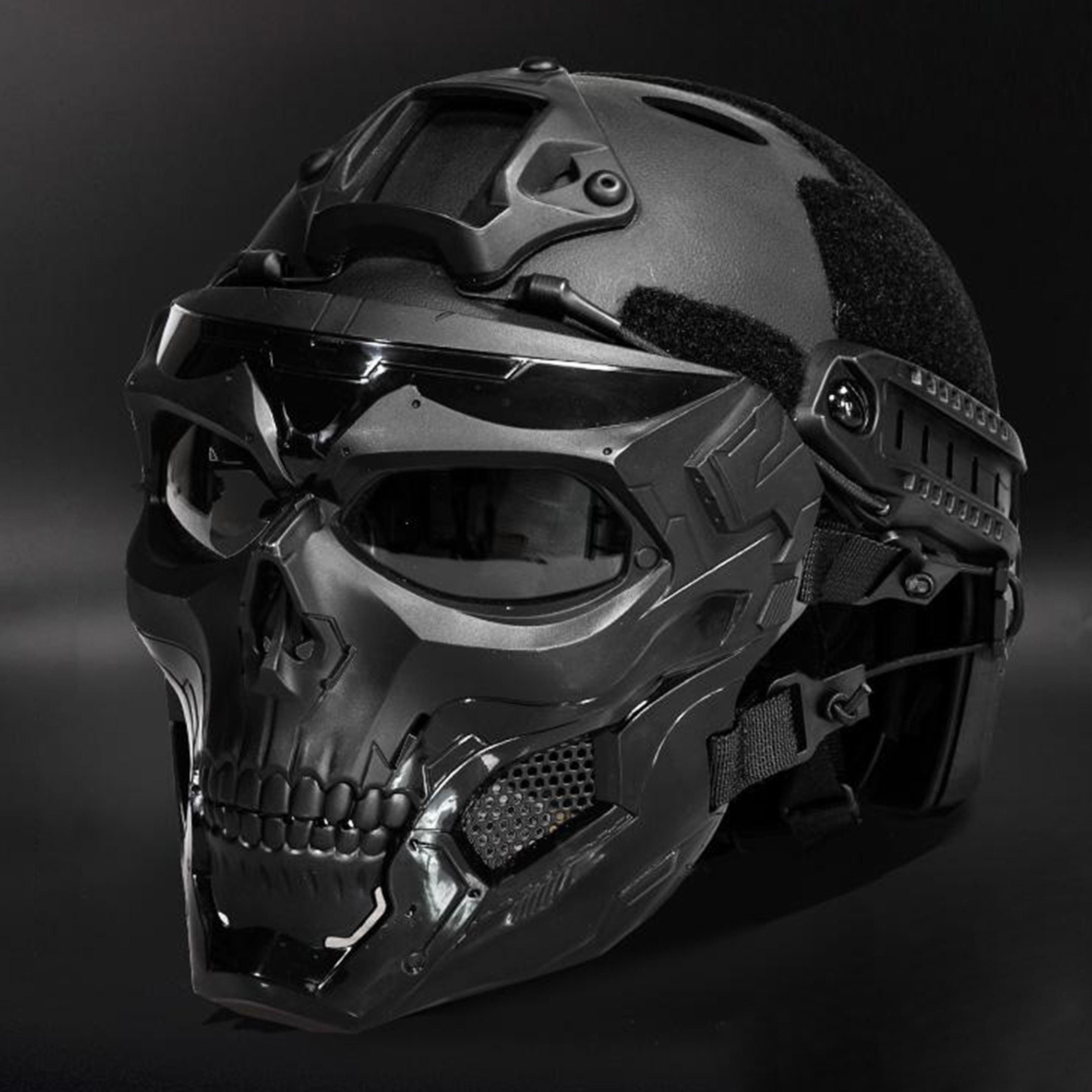 Full Face Skull Tactical Masks, Paintball Mask Full Face