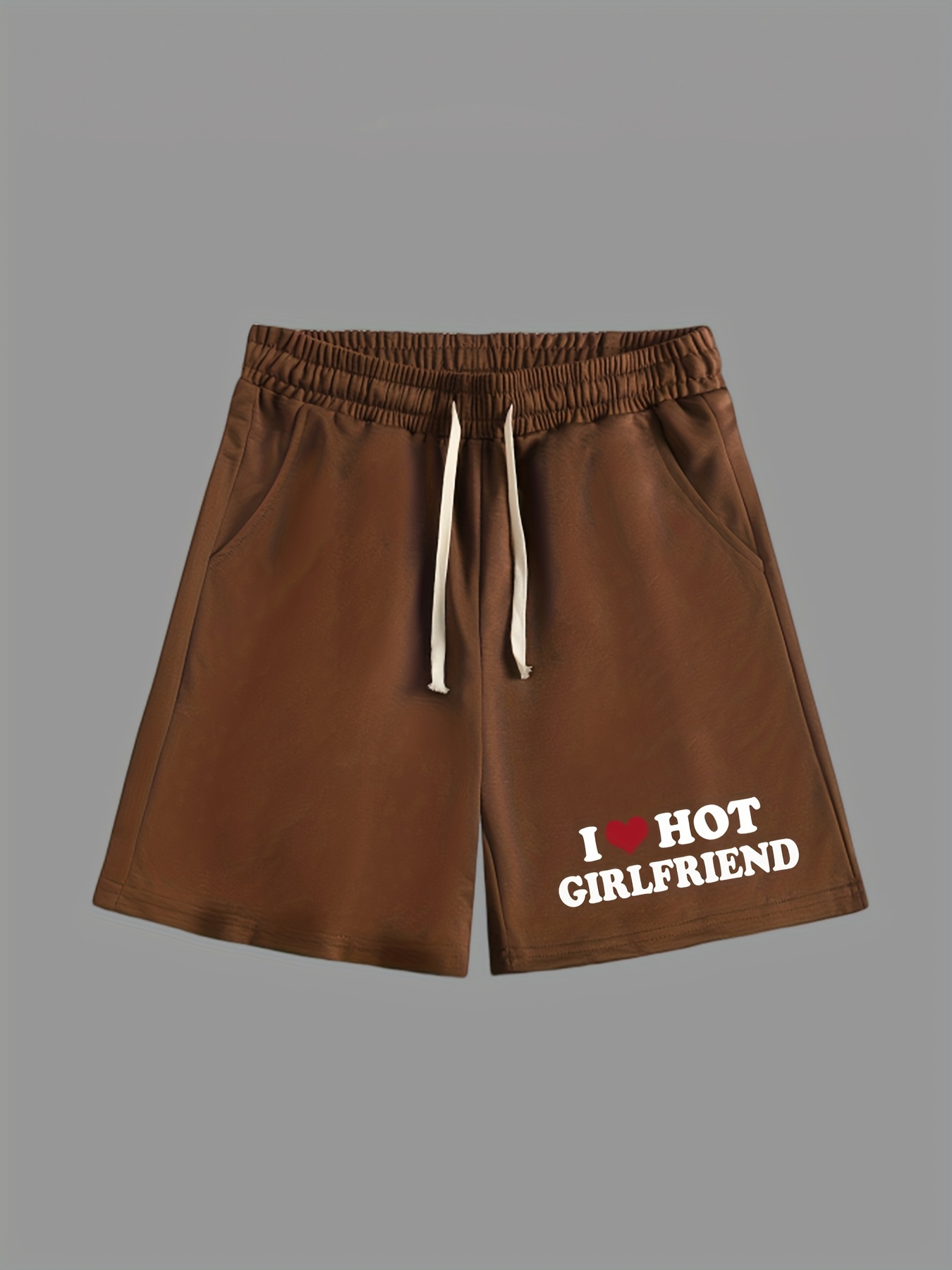 Love Hot Usa Girlfriend Print Men's Drawstring Casual Simple - Temu New  Zealand