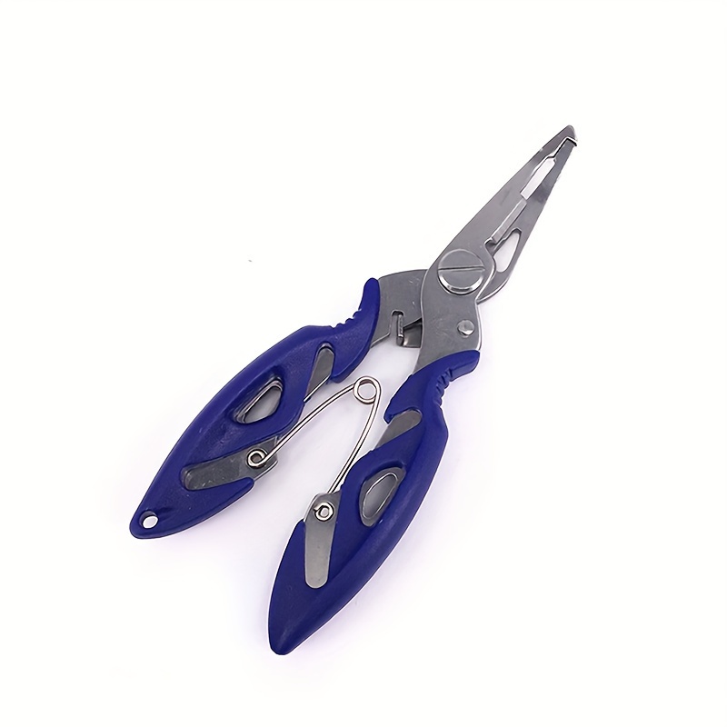 Solid Color Multifunctional Curved Head Fishing Plier - Temu Canada