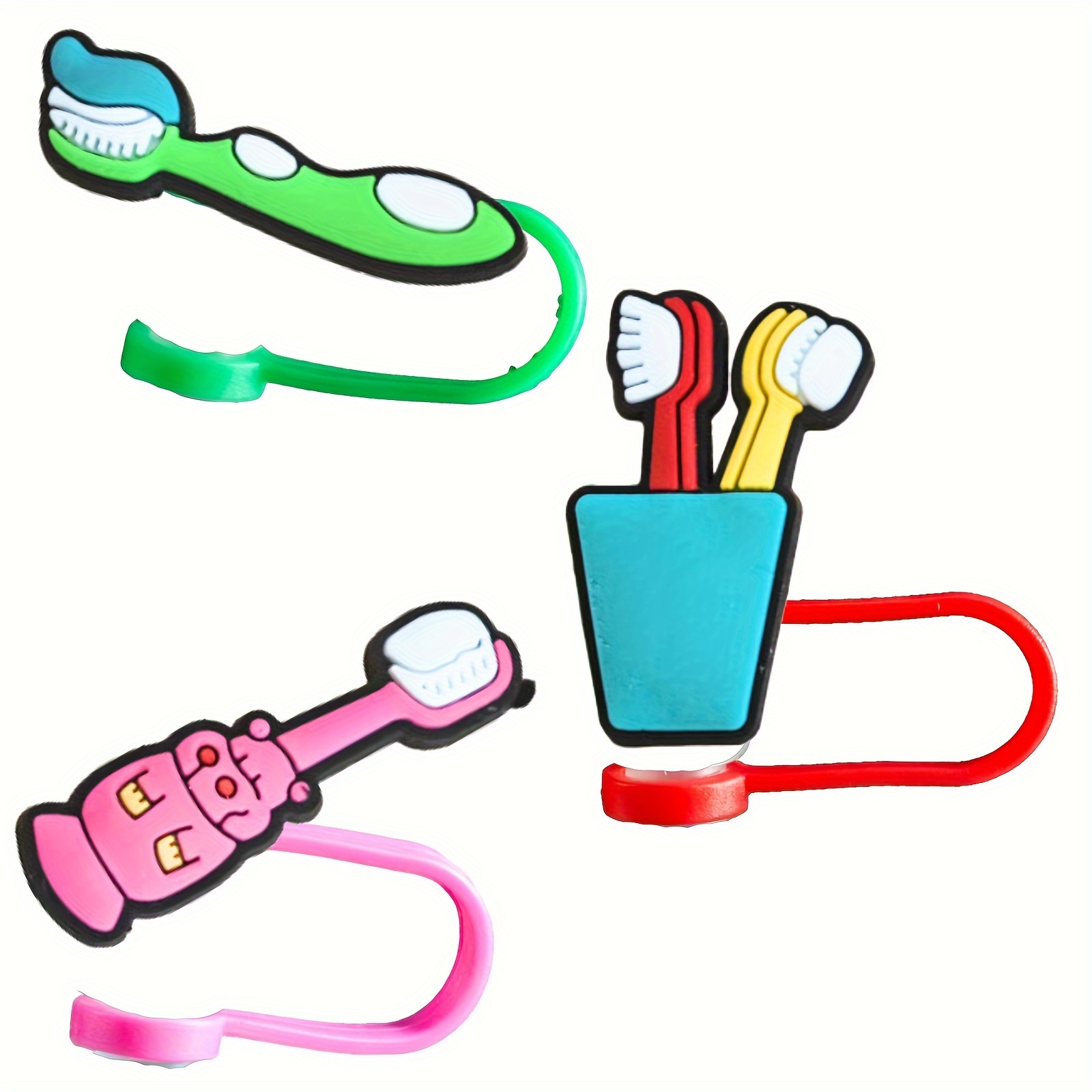 Dental Hygiene Straw Topper Stanley Cup Accessories Tooth Straw