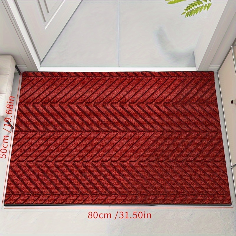 Heavy Duty Door Mat Indoor Doormat Low pile Entryway Rug - Temu