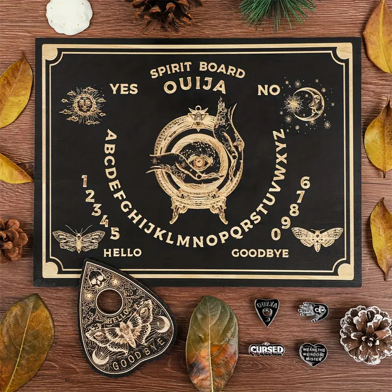 Ouija Board 11.8'' X 9.0'' Set Tavole Divinazione Dowsing - Temu Switzerland