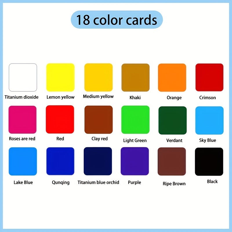 24 Colors Acrylic Paint Set Non Toxic No Fading Acrylic - Temu