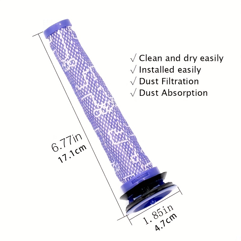 Pre Filter + HEPA Post-Filter kit for Dyson V7 V8 Vacuum Replacement  Pre-Filter and Post- Filter Accessories