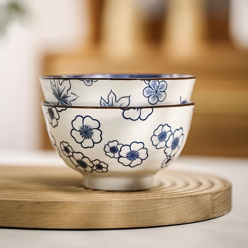 1/2/4 Pezzi Ciotola Riso In Ceramica Stile Giapponese - Temu Italy