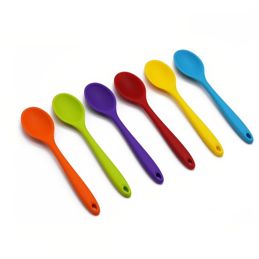 Stirring Spoon Multi Purpose Silicone Plastic For Household - Temu