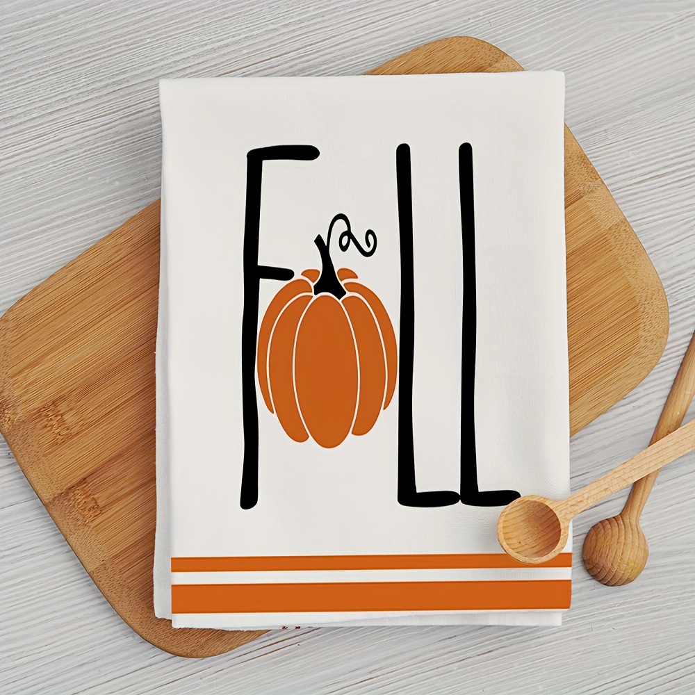 Fall discount hand towel