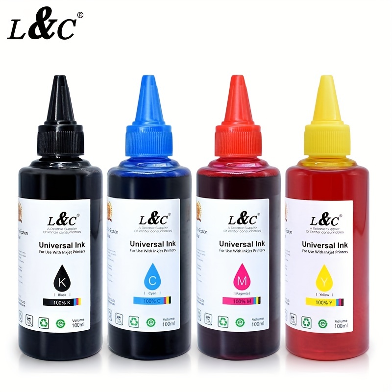 1 Litre PHOTO Black Bulk Refill Printer Ink Bottle for Epson