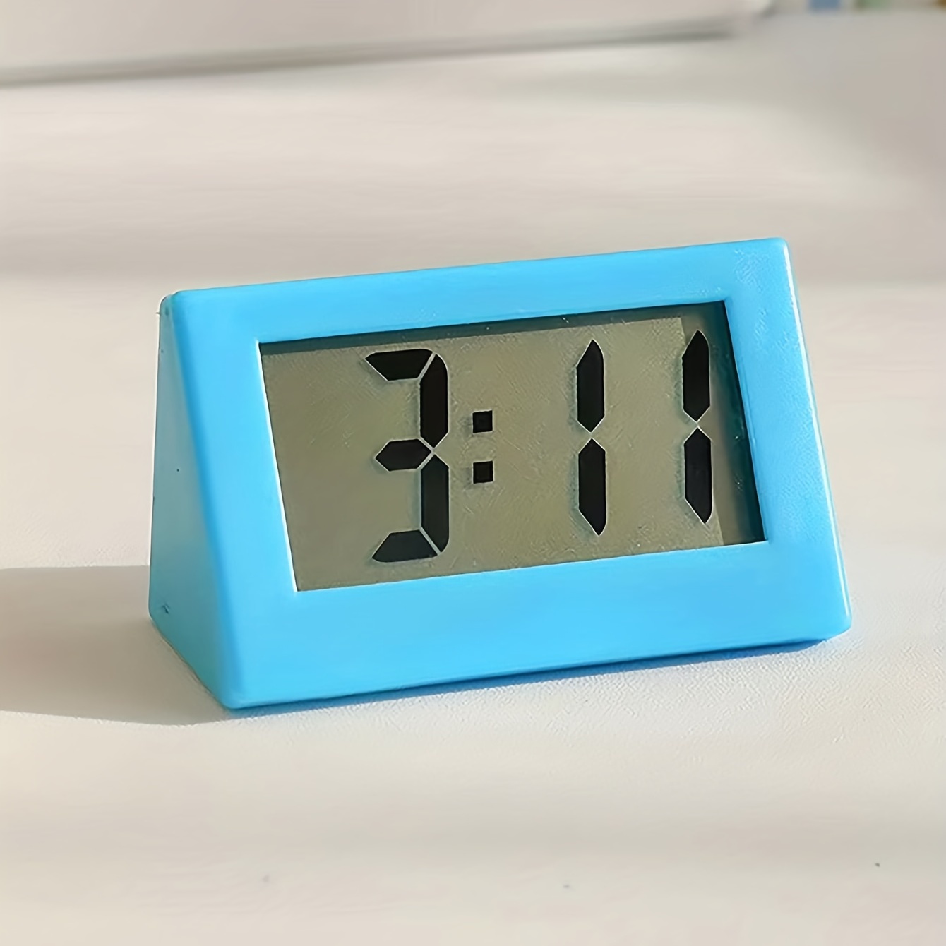 Petite Horloge Numérique De Bureau Électronique Portable Pour Voiture,  Silencieuse Et De Bureau Pour Chambre À Coucher Mini Maison