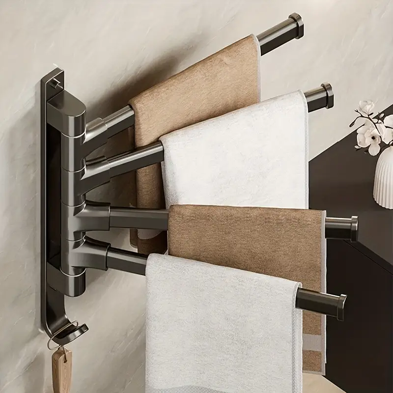 iDesign Swivel Wall Mount Steel Paper Towel Holder Bronze