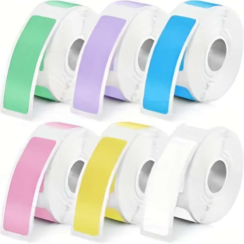 NIIMBOT-Autocollant en papier thermique pour étiqueteuse, bande d'étiquettes  blanches, grande taille, D101, 12mm, 15mm