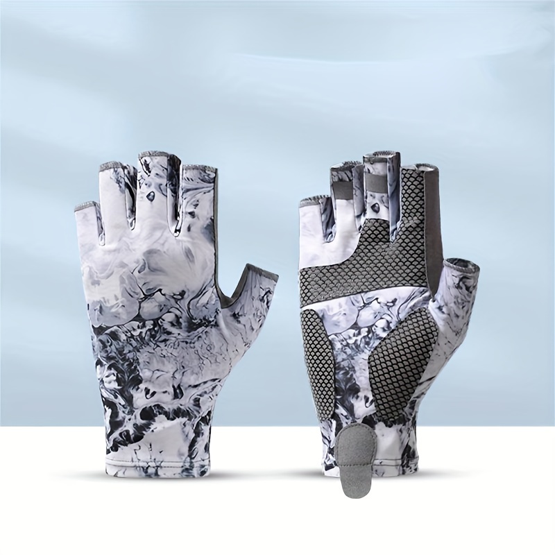 Half finger Gloves Outdoor Fishing Unisex Breathable Gloves - Temu