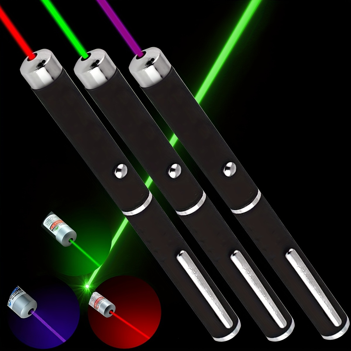 Three Color Laser Pointer Laser Pen Laser Flashlight - Temu