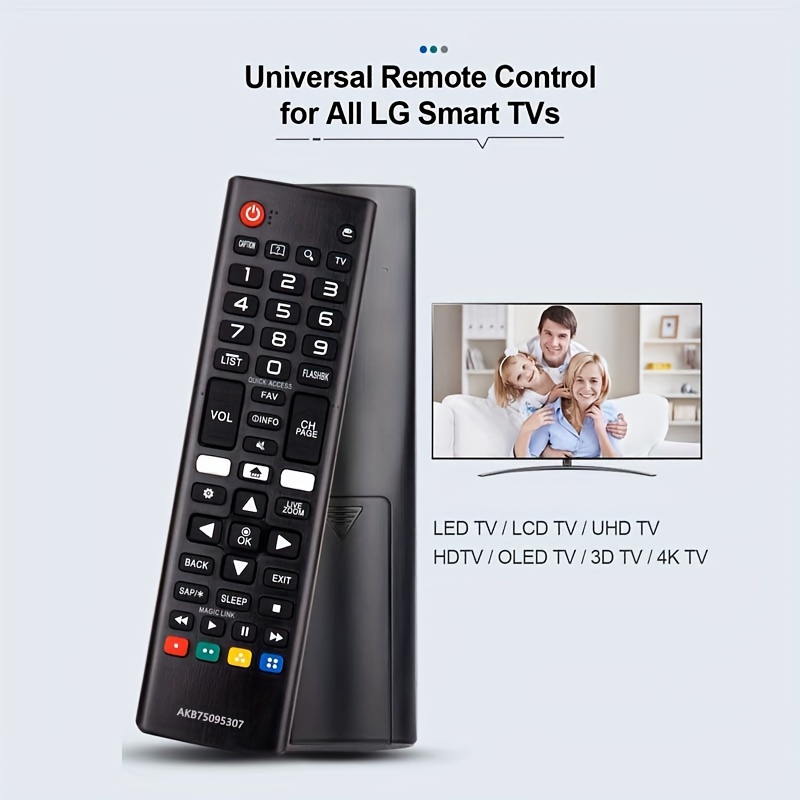 Mando a distancia Universal para televisor LG, control remoto