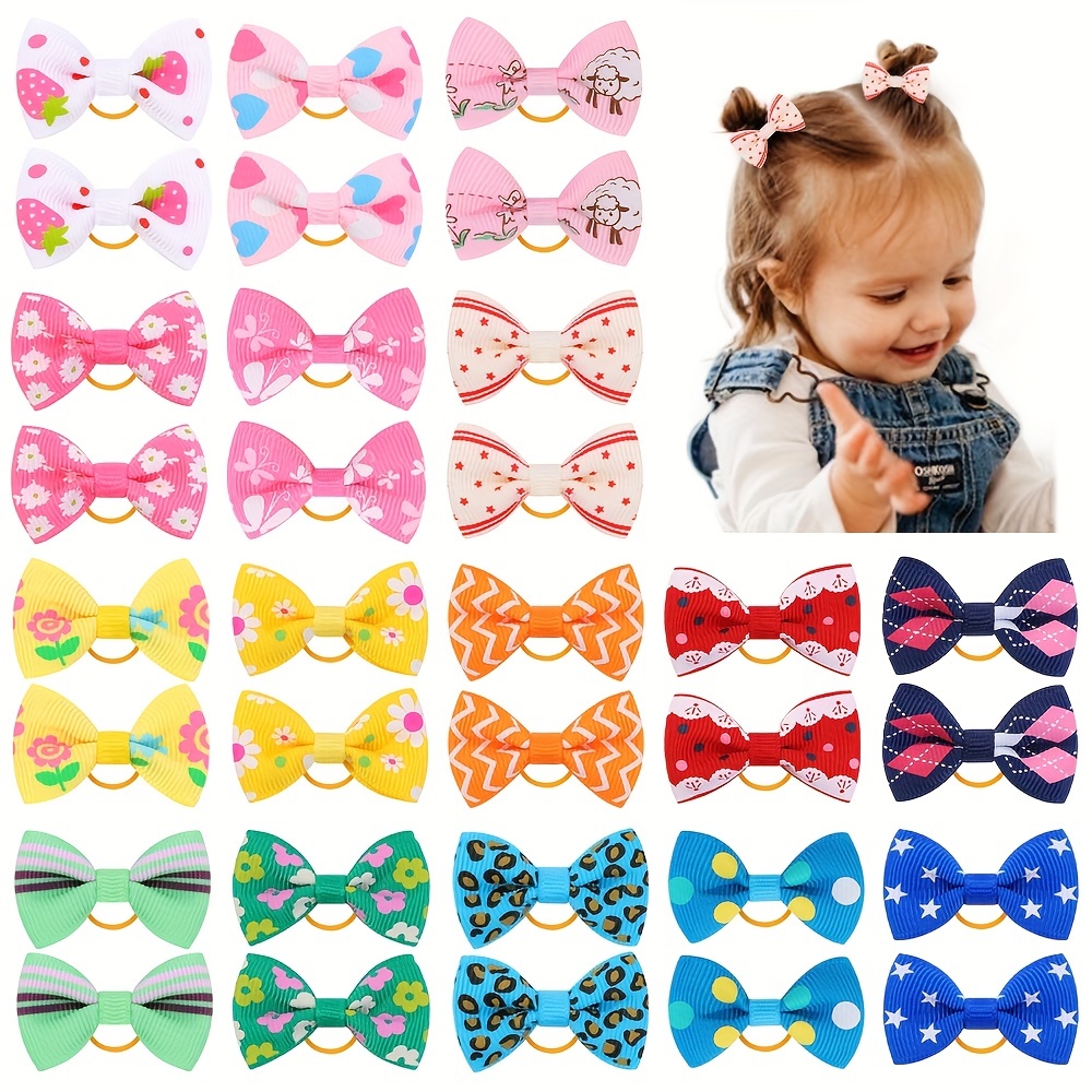 200 Piezas gomas pelo niña pequeñas de Pelo Coloridas para Niñas Mini  Bandas de Goma Elásticas para el Cabello para Bebés Coleteros : :  Belleza