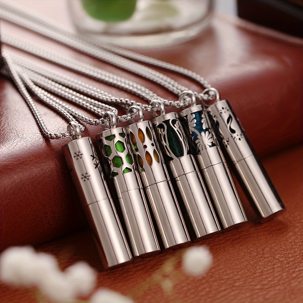 Aromatherapy Diffuser Necklace for Men