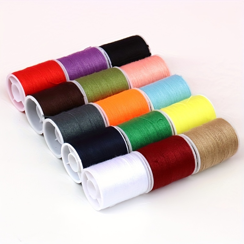 39 Spools Sewing Thread Set Gold/Polyester Threads for Sewing Embroidery  Machine Thread Box for Needlework Sewing Supplies - AliExpress