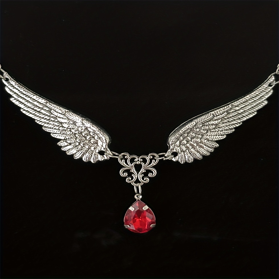 Gothic hot sale ruby necklace