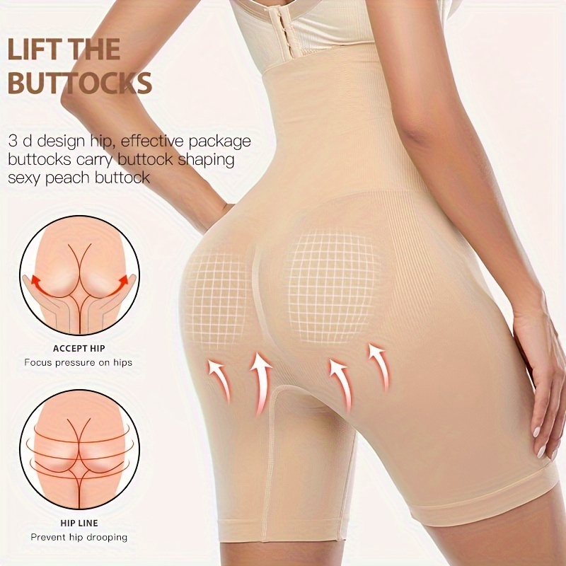  Shapewear For Women Tummy Control Body Shaper Shorts Butt  Lifting Shapewear Waist Cincher Thigh Slimmer Panties Nude 3XL