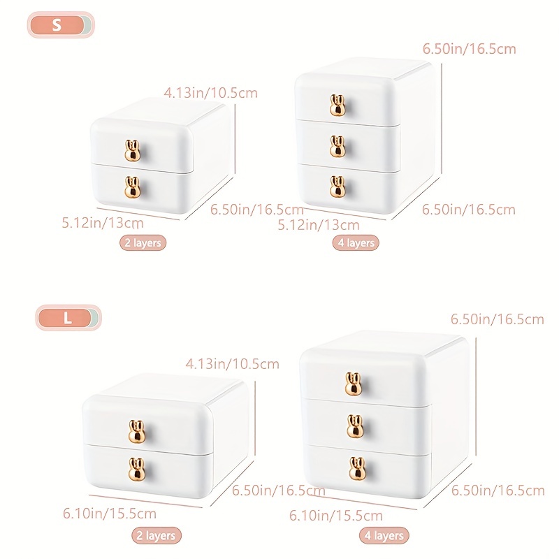 luluhut 1 PC DIY honeycomb drawer organizer sorting box creative