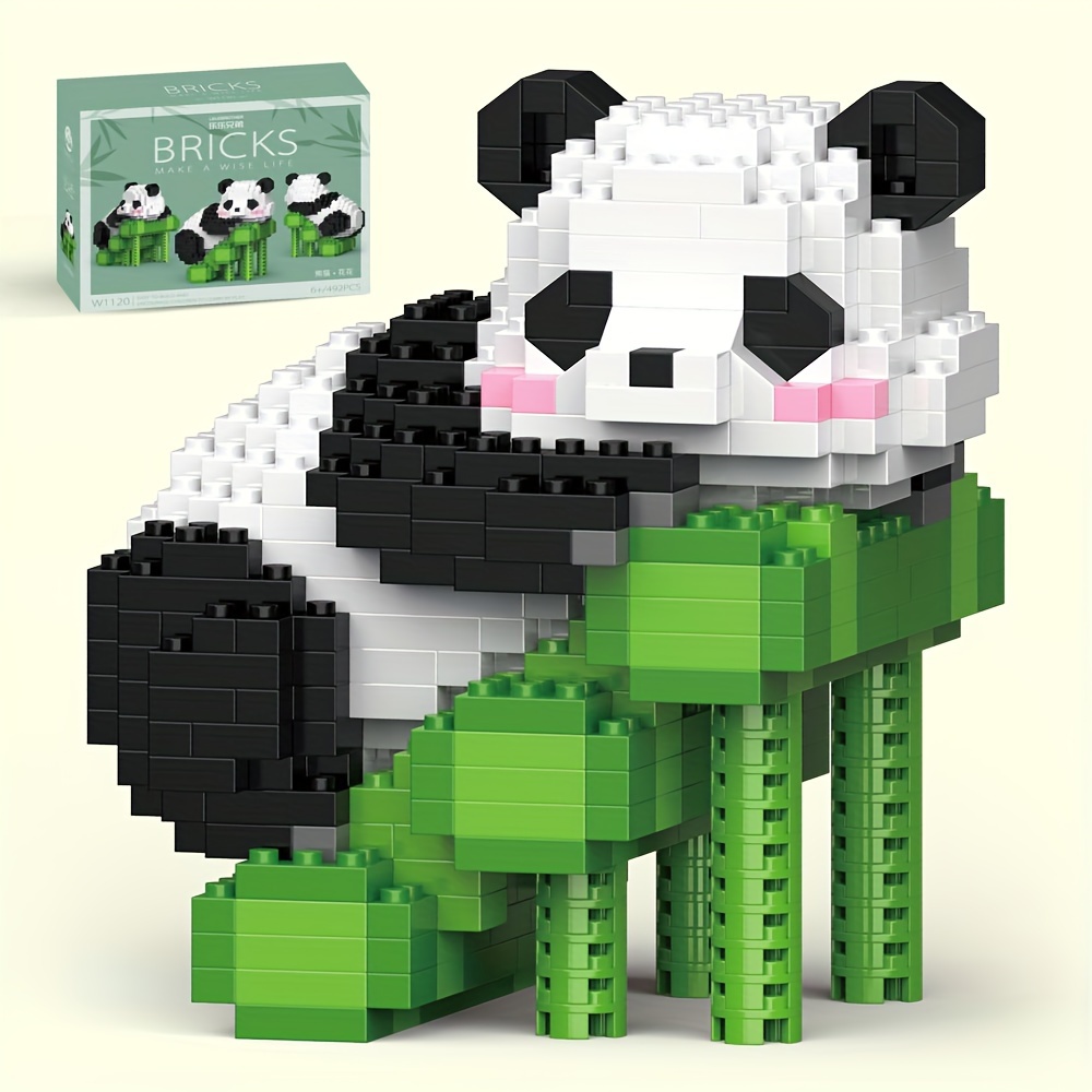 Neues Produkt Panda Huahua, Bausteine, Spielzeug Zum Zusammenbauen