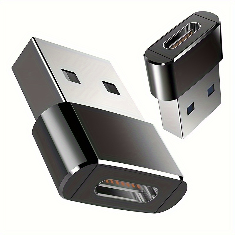  Elebase Adaptador USB a USB C, paquete de 4, convertidor de cargador  tipo C hembra a macho para Apple Watch Ultra iWatch 8 7, iPhone 15 14 13 12  Pro Max