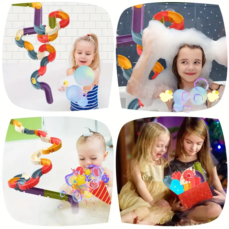 Bath Toy For Toddler Kids: Shower Bathtub Toys With Mini - Temu
