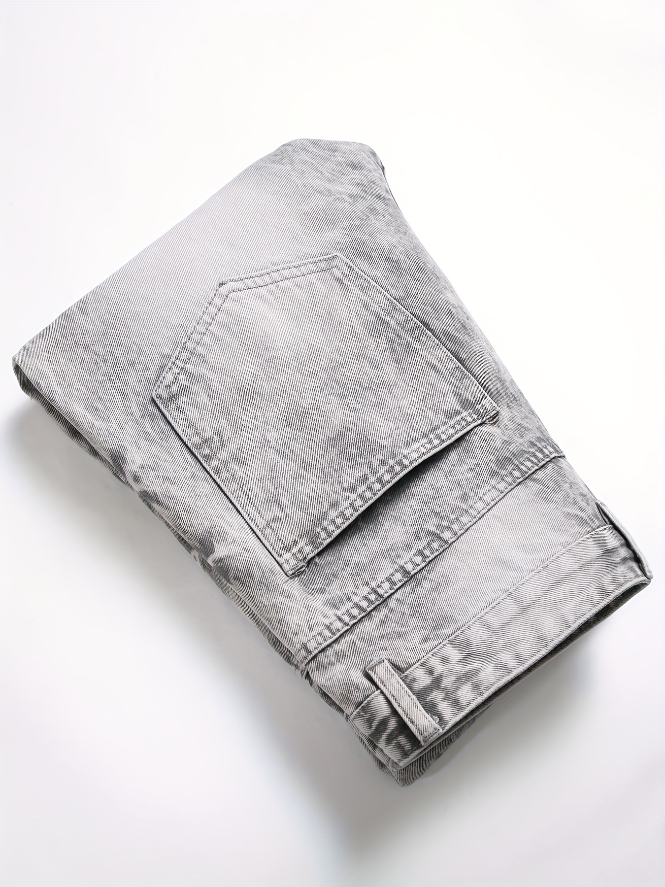 Men's Slim Fit Ripped Jeans Distressed Denim Pants