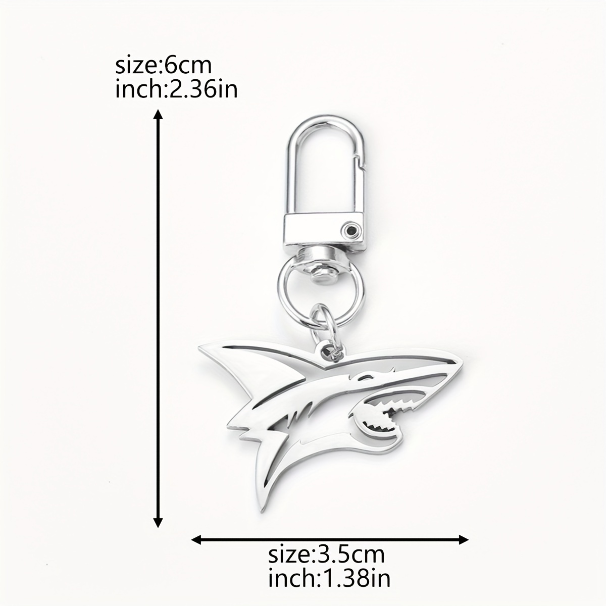 12 Pcs Portachiavi Squalo Gadget Hawaii Decorazioni Per Bambino