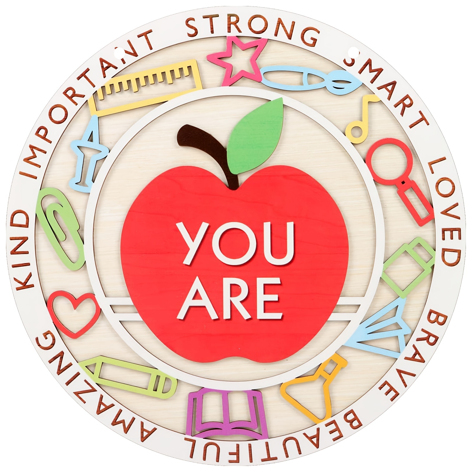 Motivational Quotes Classroom Decor Sign, Colorful You Are ...