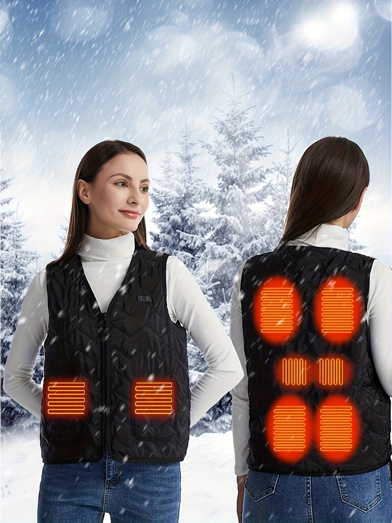 quilted vest thermal vest