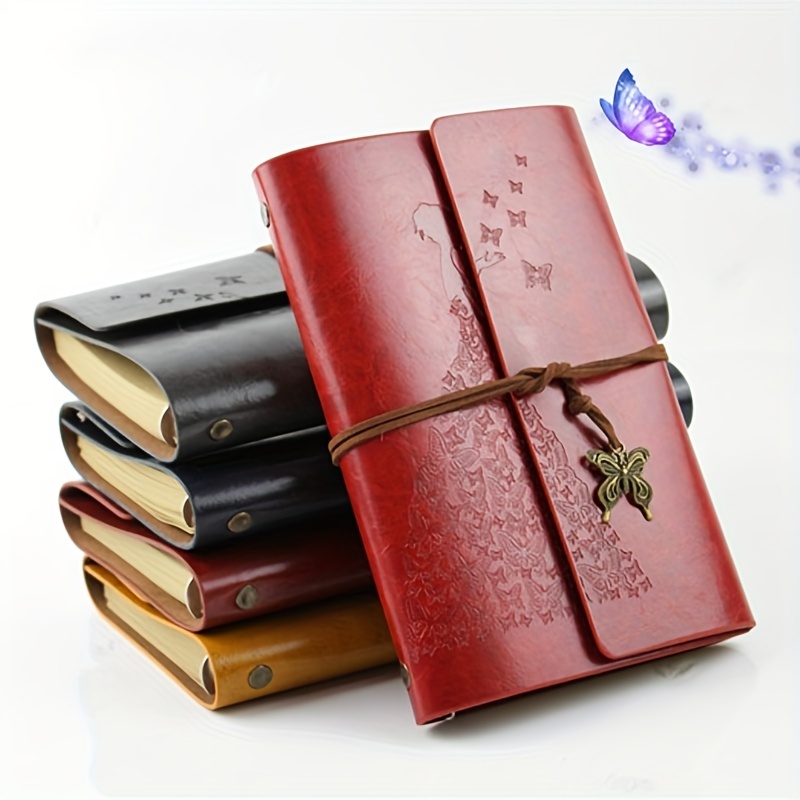 Premium Genuine Leather Journal Book 400 Pages Handmade - Temu