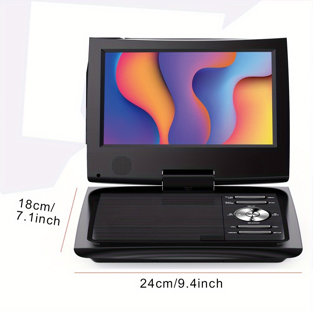 Portable Dvd Player For Car boys And Girls With Hd Swivel - Temu