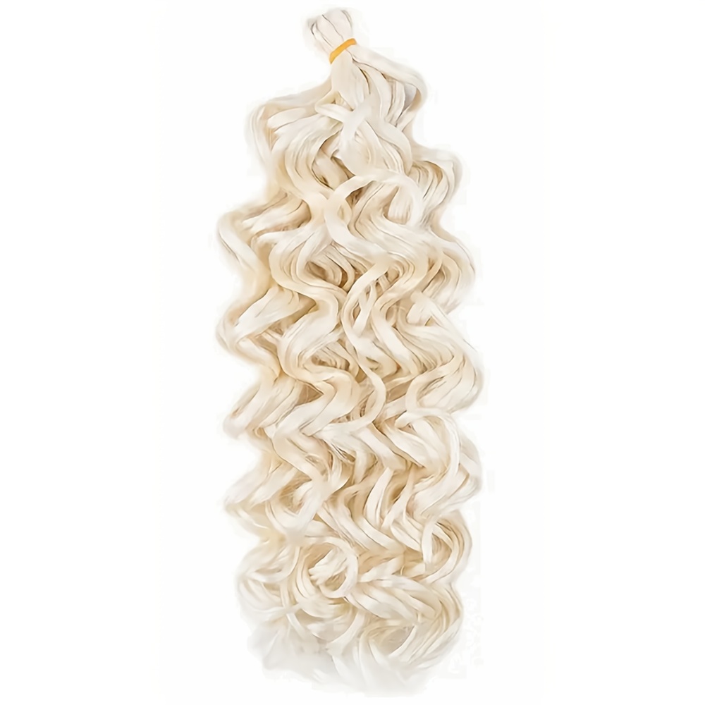 50 8cm Long Curls Crochet Hair Extensions - Natural Look for Everyday Use