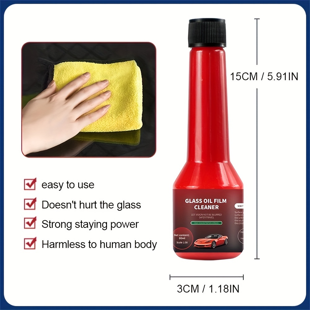 Glass Scratch Cleaning Powder, Car Scratch Repair Windshield Defogging Oil  Removal Cleaning Powder