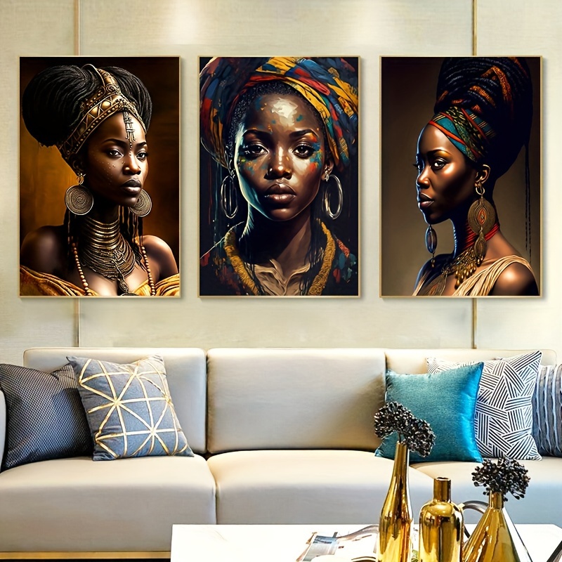 1pc African American Wall Art Black Art Abstract Wall - Temu Italy