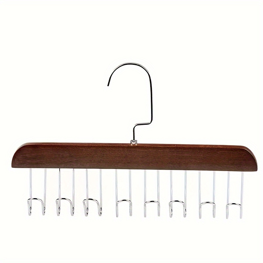 8 Hooks Clothes Storage Hangers Hanging Rack For Scarves - Temu