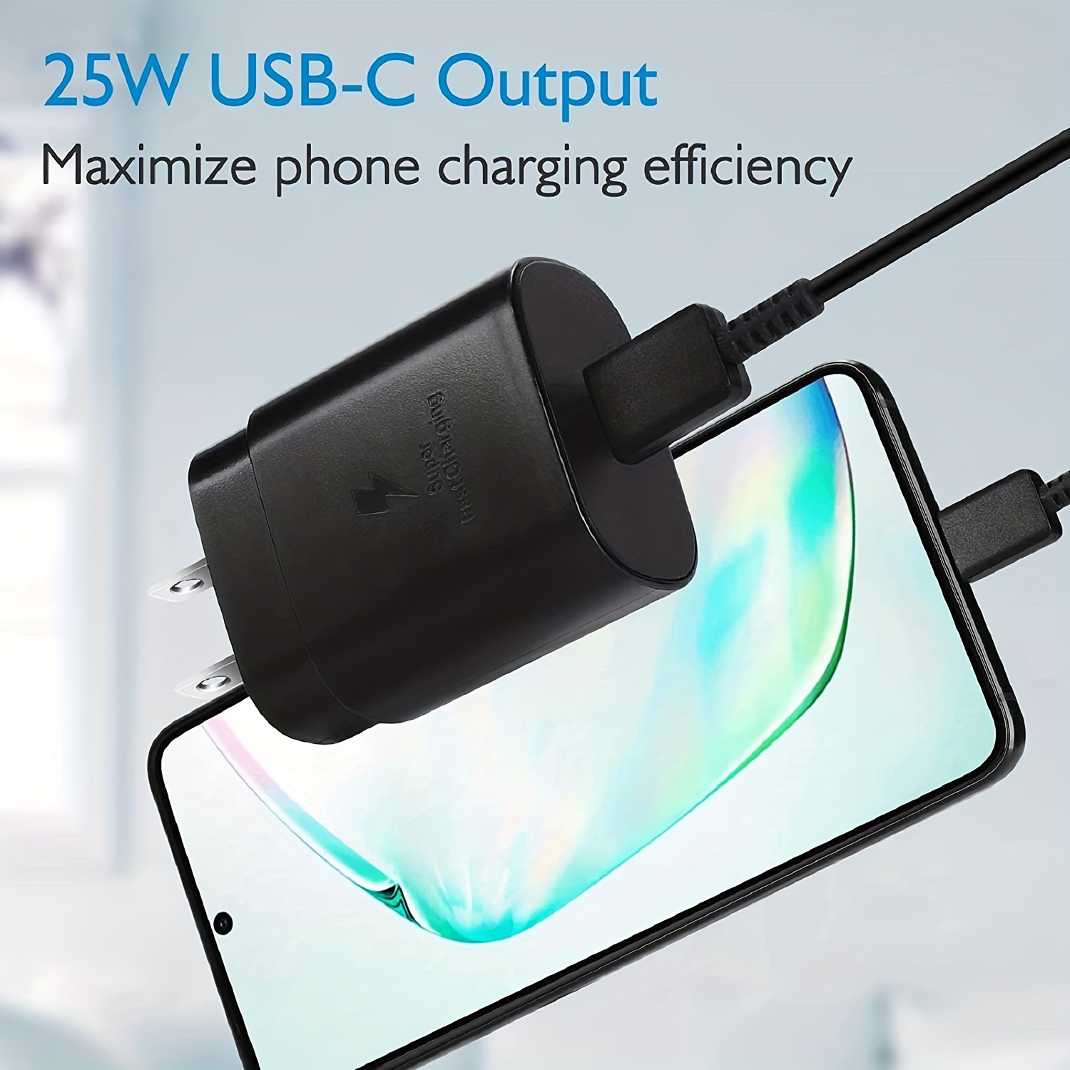 Chargeur mural à charge rapide usb-c Samsung 25w
