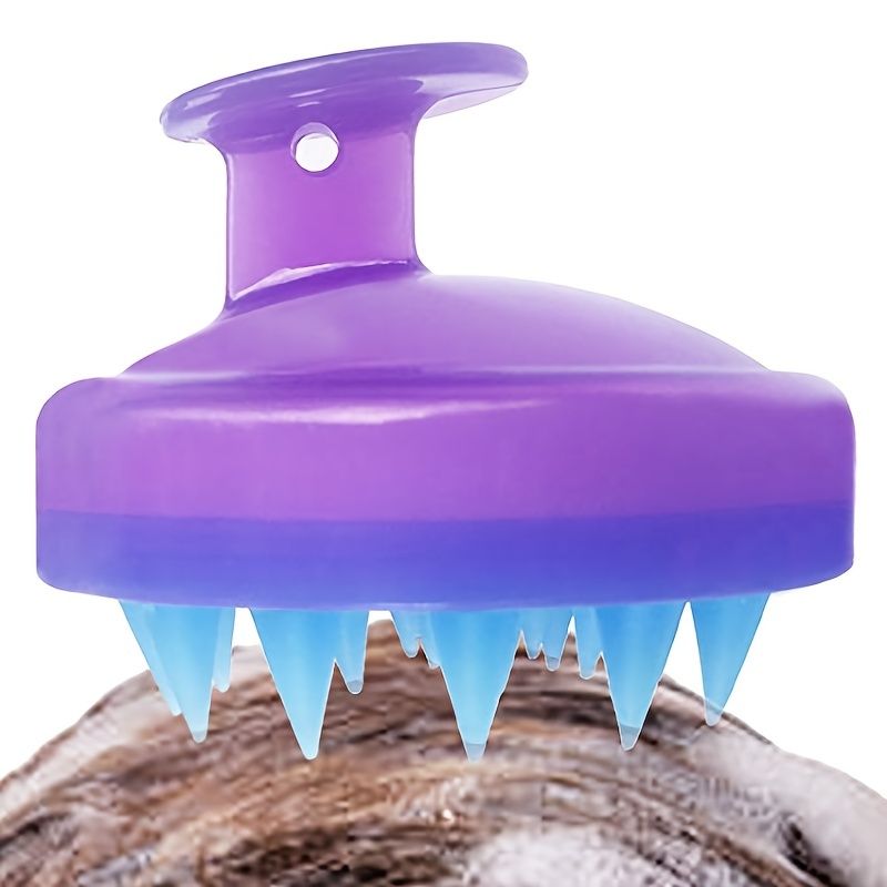 Hair Shampoo Brush Scalp Massager Brush Manual Head Scalp Massage Brush For  Wet Dry Soft Silicone Bristles Care For The Scalp | Shop On Temu And Start  Saving | Temu