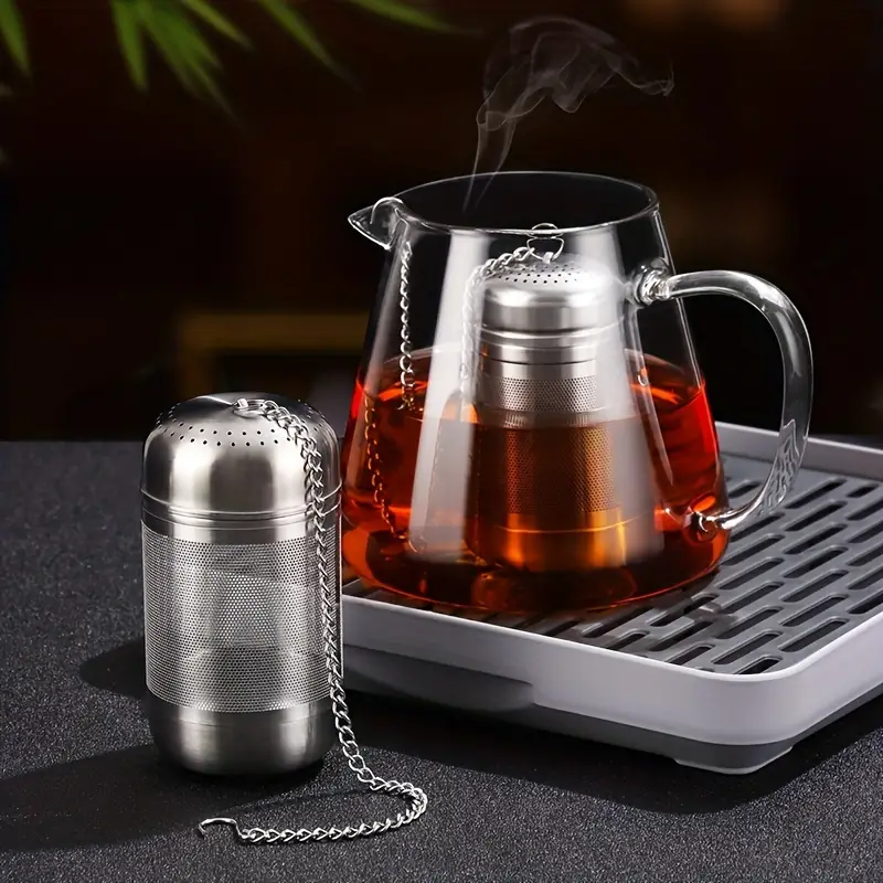 Large Tea Infuser 304 Stainless Steel Tea Strainer Mesh Tea - Temu