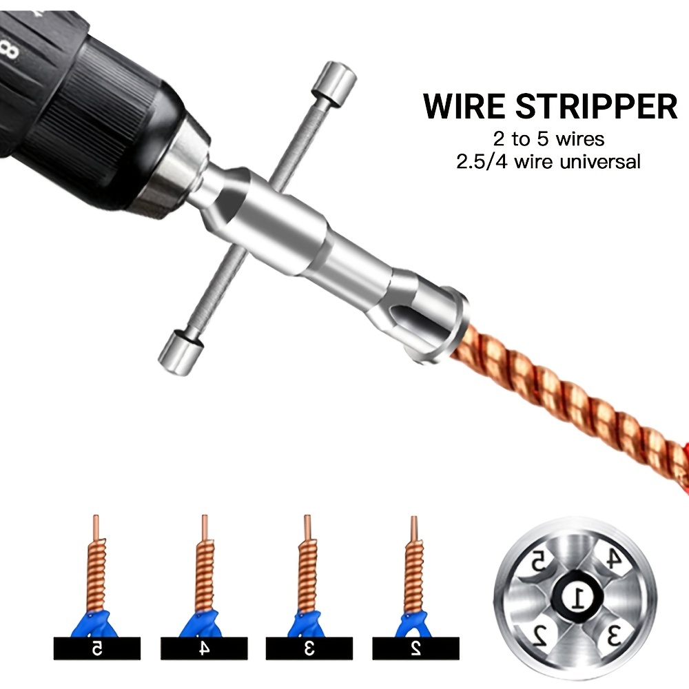 Wire Twisting Tool Electrician Wire Twister Quick Connector - Temu