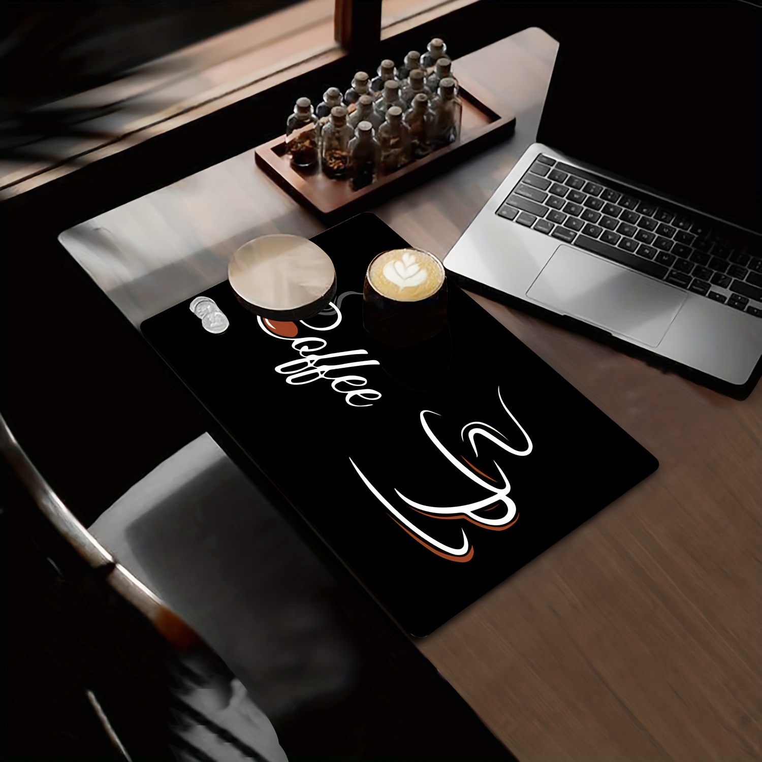 Coffee Mat Absorbent And Quick Dry Mat Table Top Mat Coffee - Temu