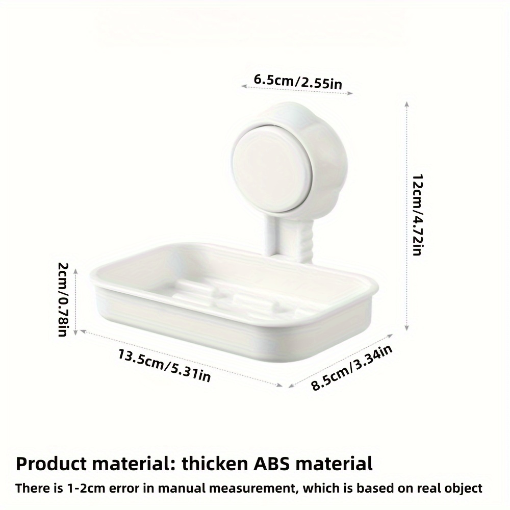 Soap Box Perforated Suction Cup Wall-mounted Single and Double