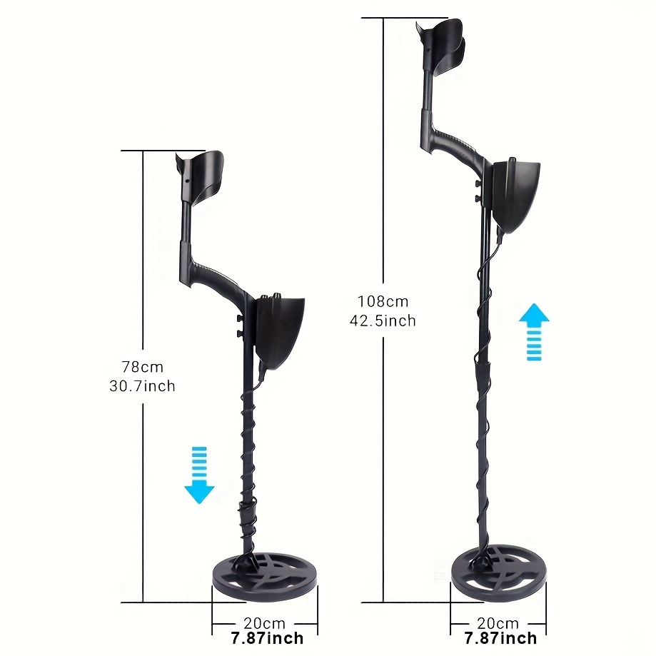 1pc Détecteur De Métaux Souterrain Professionnel GTX5030G Bobine Étanche De  8 Pouces Détection De L'or, De L'argent, Du Cuivre, Des Pièces De Fer  Détection De Les Métaux Pour Adultes Facile À Utiliser