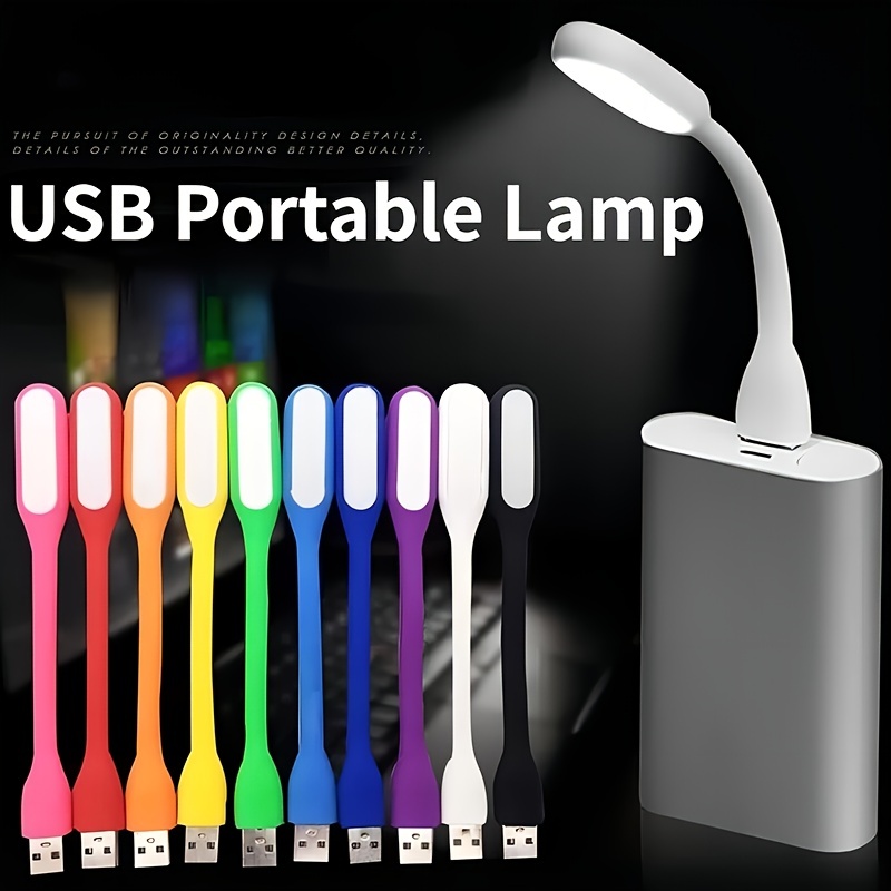 Mini Usb Led Lamp Flexible Arm Portable Led Reading Light - Temu